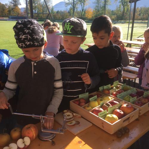 Kinder beim Verkosten