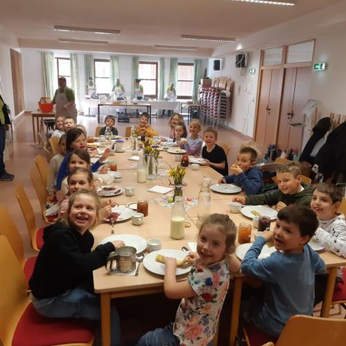 Beim Jausnen