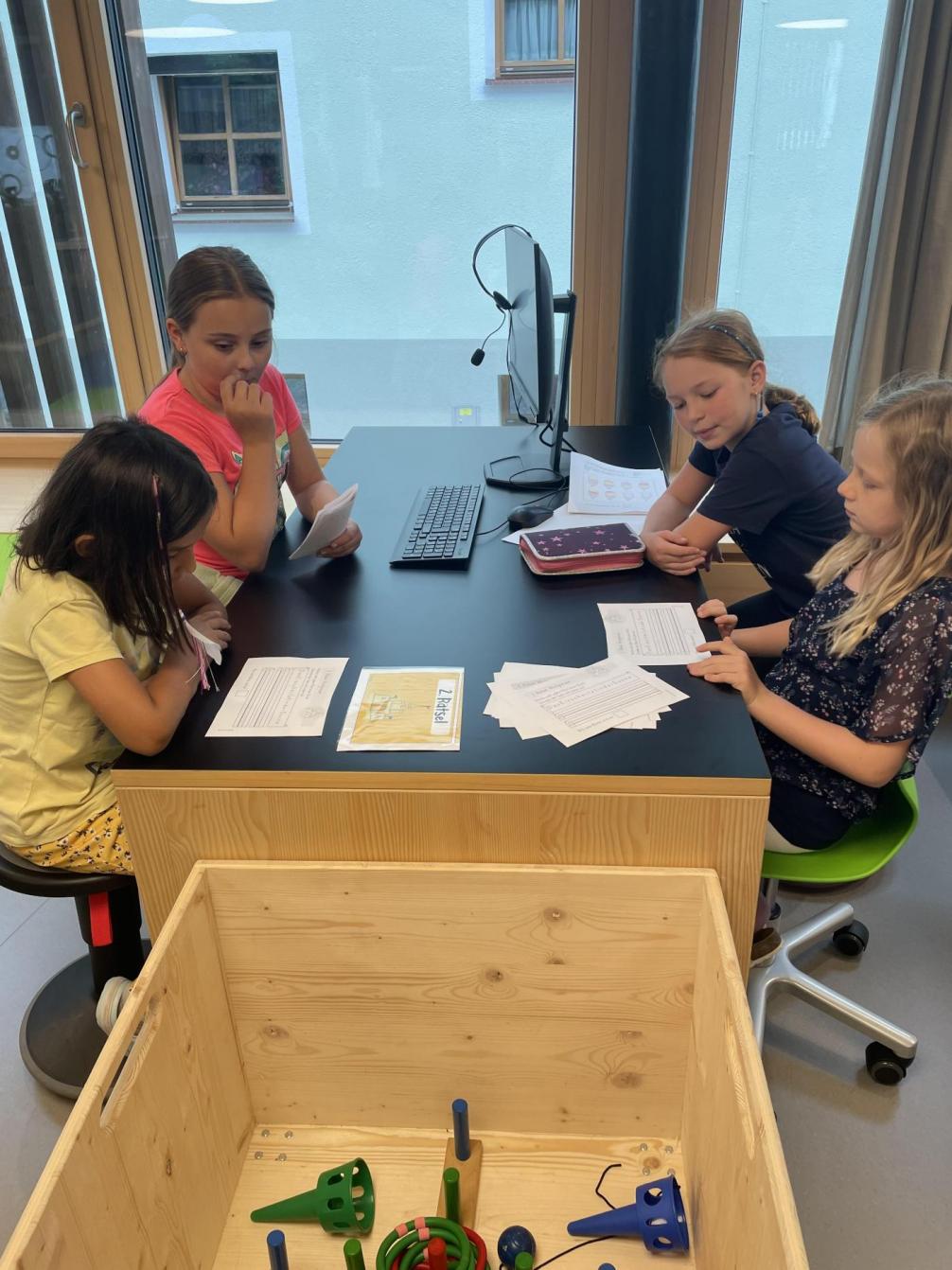 Projektstunden 1. und 4. Klasse