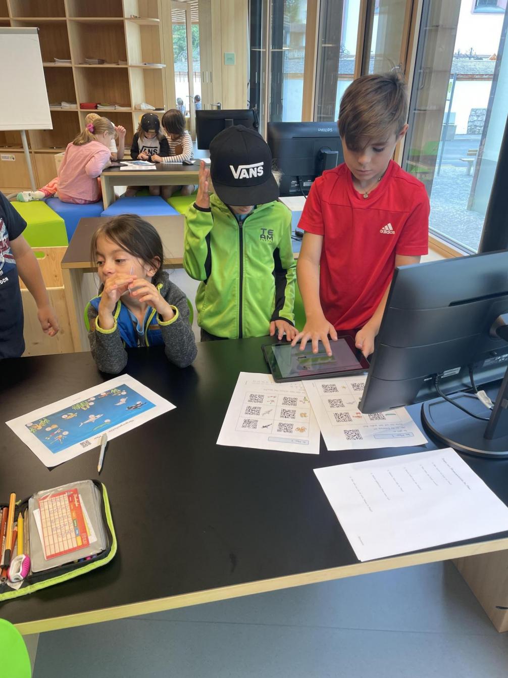Projektstunden 1. und 4. Klasse
