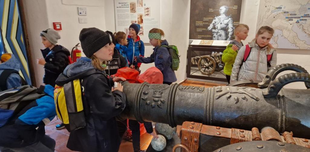 eine beeindruckende Kanone